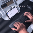 PocketBoard Foldable Bluetooth Keyboard
