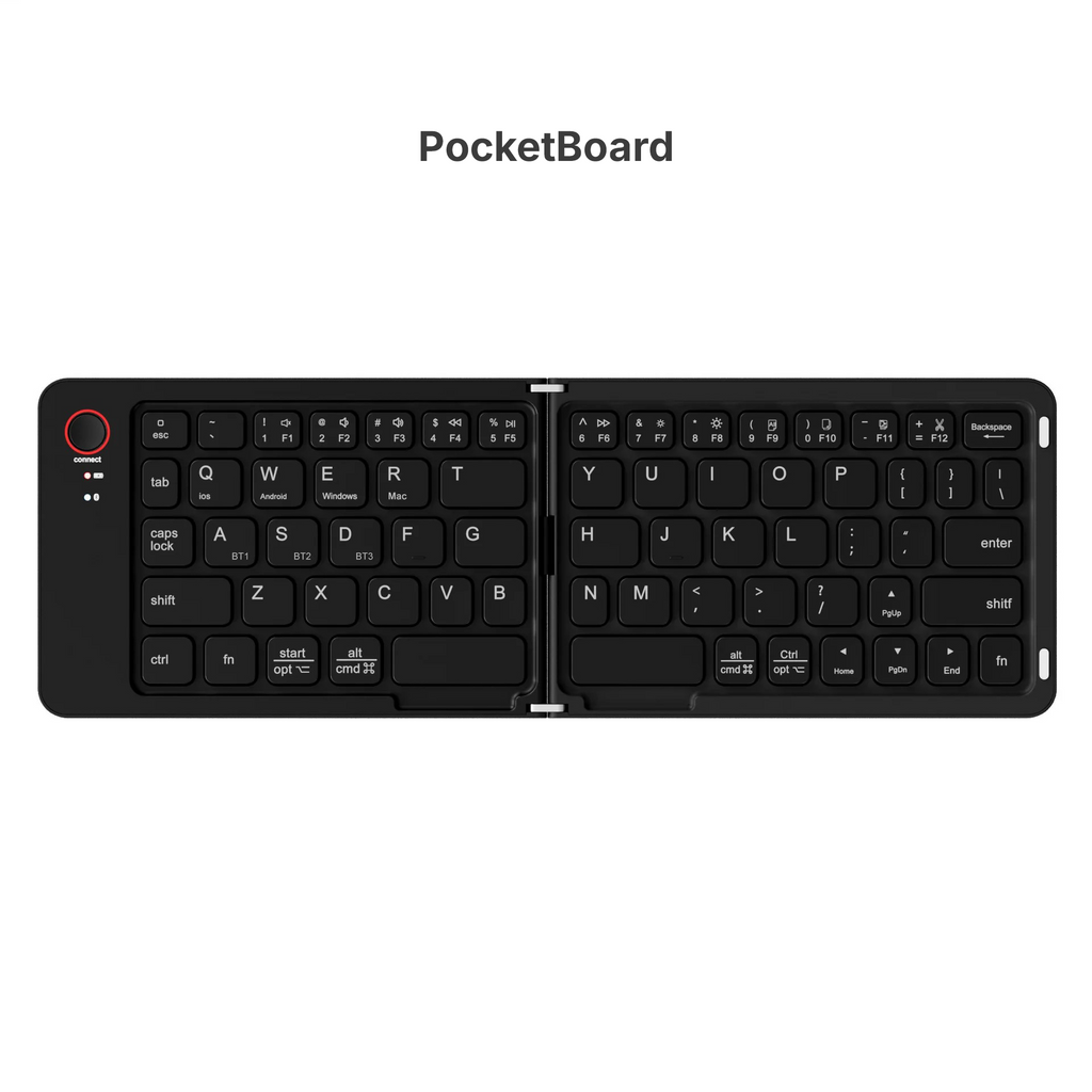 PocketBoard Foldable Bluetooth Keyboard