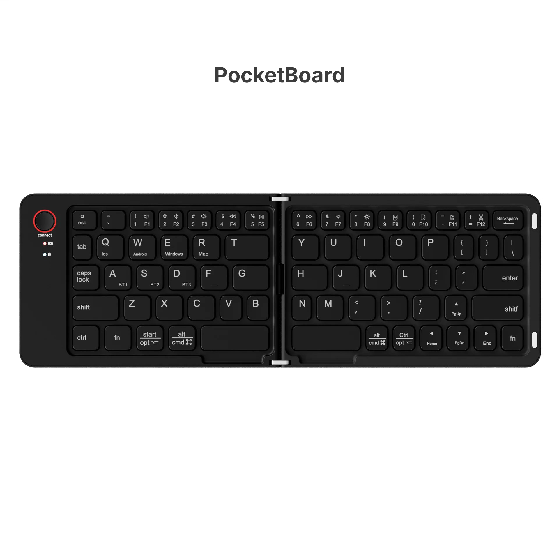 PocketBoard Foldable Bluetooth Keyboard