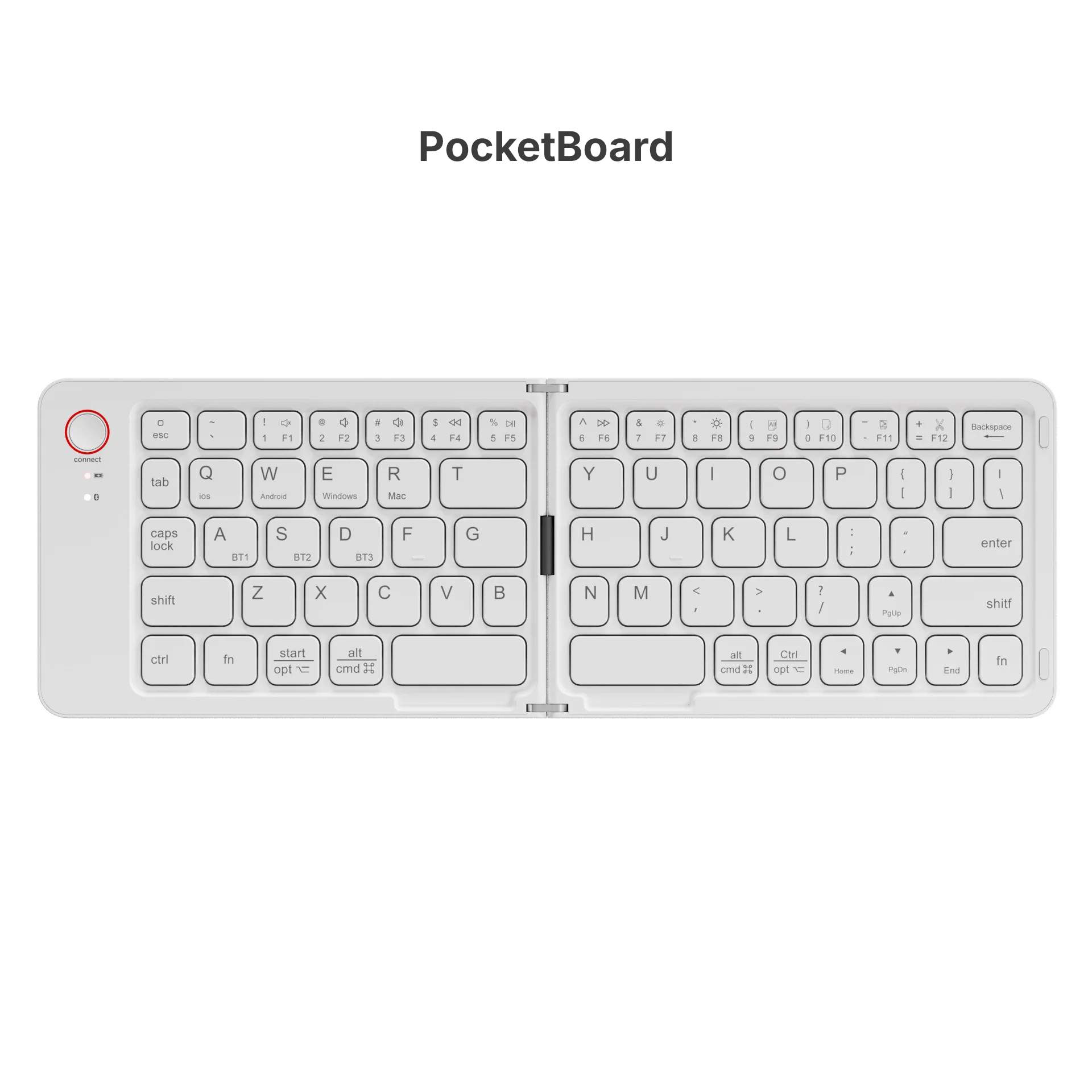 PocketBoard Foldable Bluetooth Keyboard